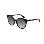 Zonnebril Gucci , Black , Dames