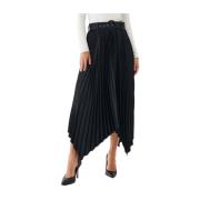 Midi Skirts Guess , Black , Dames