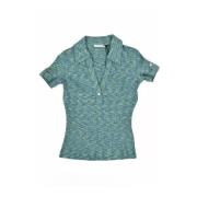 Stretch Chiné Top - Groen Guess , Green , Dames