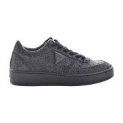 Laag uitgesneden Geperforeerde Sneakers Guess , Black , Dames