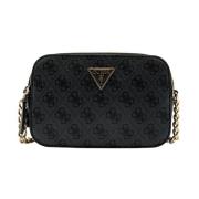 Stijlvolle Crossbody Tassen Guess , Black , Dames