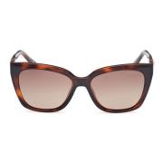 Vierkante Gepolariseerde Zonnebril voor Dames Guess , Brown , Dames