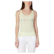 Mouwloos topje Guess , Green , Dames