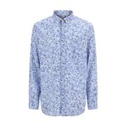 Jacquard Overhemd voor de Moderne Man Guess , Blue , Heren