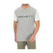 Poloshirt Hackett , Gray , Heren