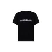 T-Shirt Helmut Lang , Black , Heren