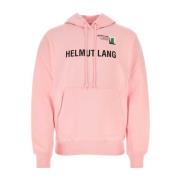 Roze katoenen sweatshirt Helmut Lang , Pink , Heren