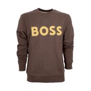 Sweatshirt Hugo Boss , Brown , Heren