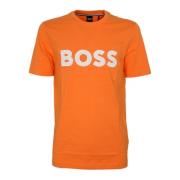 T-shirt Hugo Boss , Orange , Heren