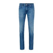 Slimfit-jeans Hugo Boss , Blue , Heren