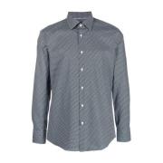 Shirts Hugo Boss , Blue , Heren