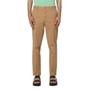 Straight Trousers Hugo Boss , Beige , Heren