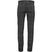 Heren Oranje Chino Slim Fit Broek Hugo Boss , Black , Heren