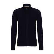 Sweater met rits Hugo Boss , Black , Heren