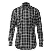 Normaal shirt Hugo Boss , Black , Heren