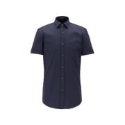 Shirt met korte mouwen Hugo Boss , Blue , Heren