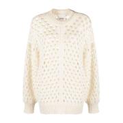 Gezellige Gehaakte Woltrui Isabel Marant , Beige , Dames