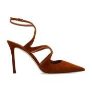 Azia suède pumps Jimmy Choo , Brown , Dames