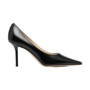 Met Hak Zwart Jimmy Choo , Black , Dames