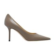 Liefde leren stiletto pumps Jimmy Choo , Beige , Dames