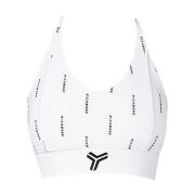 Stijlvolle Logo Print Sport Top John Richmond , White , Dames