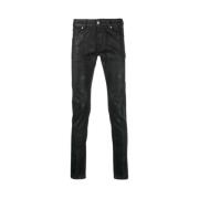 Moderne Slim-fit Jeans John Richmond , Black , Heren