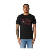 t-shirt John Richmond , Black , Heren