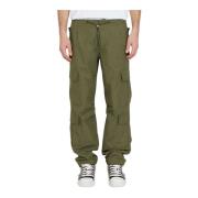 Tapered broek met voorzakken John Richmond , Green , Heren