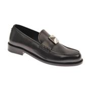 Leren damesloafer met decoratief detail John Richmond , Black , Dames