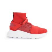 Leren sneakers met veters John Richmond , Red , Heren