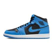 University Blue Mid Sneakers Jordan , Blue , Heren