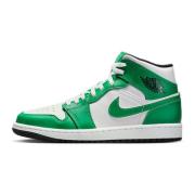 Groene Mid-Top Sneakers Jordan , Green , Heren