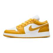 Lage gele witte sneakers voor kinderen Jordan , Yellow , Dames