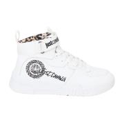 Hoge leren sneakers Just Cavalli , White , Dames