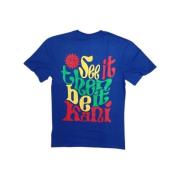 T-Shirts Karl Kani , Blue , Heren