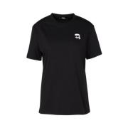 T-Shirts Karl Lagerfeld , Black , Dames