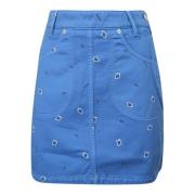 Paisley Print Rok Kenzo , Blue , Dames