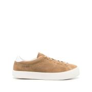 Beige Leren Sneakers Kenzo , Beige , Heren