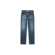 Rock Blauwe Straight-Cut Jeans Kenzo , Blue , Dames