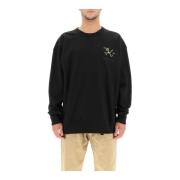 Tiger Tail Sweatshirt Kenzo , Black , Heren