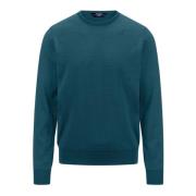 Sebastien Merino Green Teal Trui voor Heren K-Way , Blue , Heren