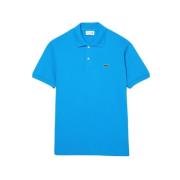 ZBA Azzurro Polo Shirt Lacoste , Blue , Heren