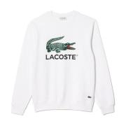 Sweatshirts Lacoste , White , Heren