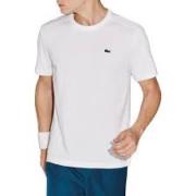 Premium Pima Katoenen T-Shirt Lacoste , White , Heren