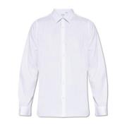 Katoenen shirt Lacoste , White , Heren