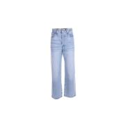 Ribcage Straight Jeans Levi's , Blue , Dames