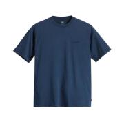 Vintage Red Tab T-Shirt Levi's , Blue , Heren