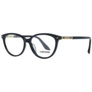Zwarte Cat Eye Optische Brillen Longines , Black , Dames