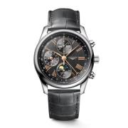 Master Collection Automatisch Stalen Horloge Longines , Black , Dames