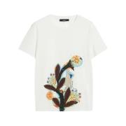 Murano T-Shirt Collectie Max Mara , White , Dames